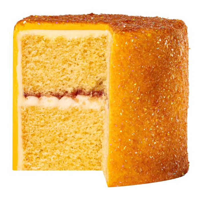 Spiselig gull glitter til kake