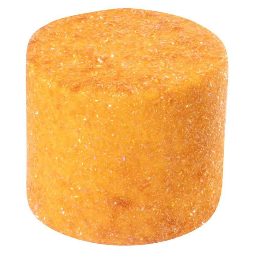 Spiselige glitterflak i gull til kake
