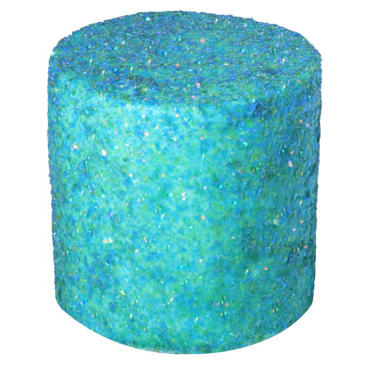 Spiselig glitter til kake - turkis