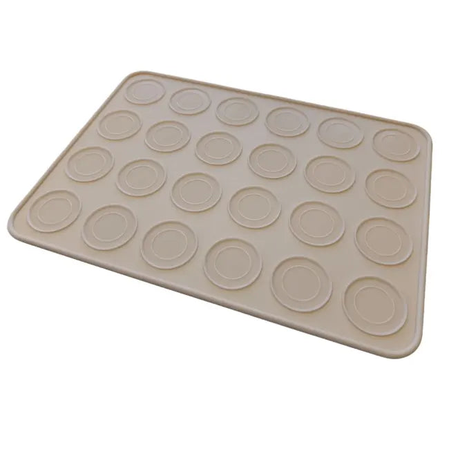 Makronmatte i silikon 24 stk