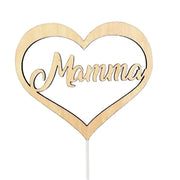 kaketopp mamma i hjerte til morsdag