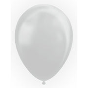 Metallisk sølv ballong