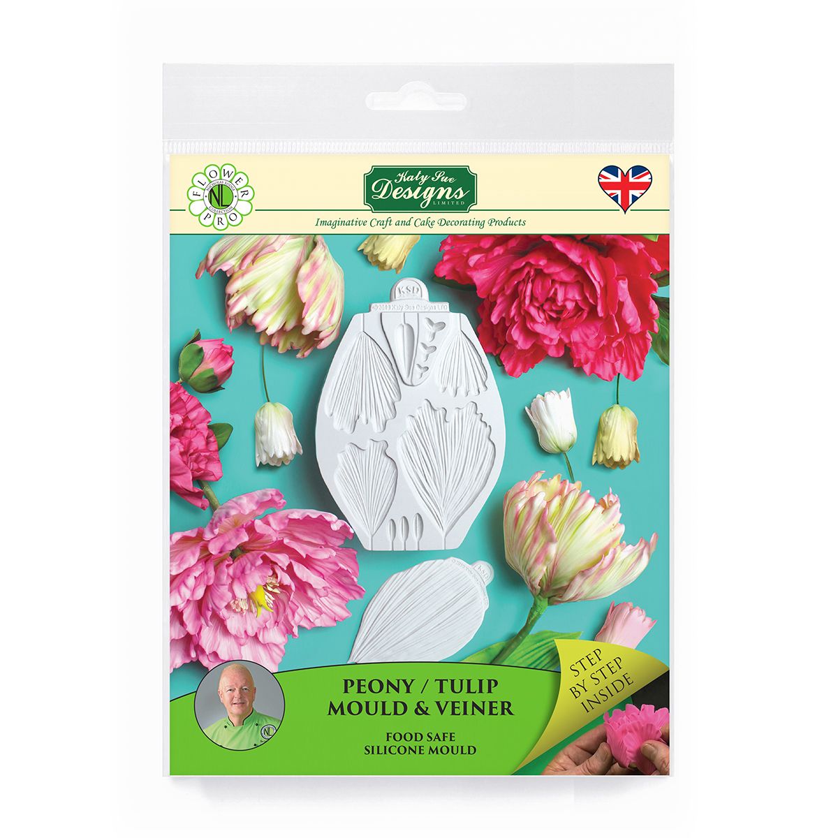 Katy Sue Mould peon og tulipan