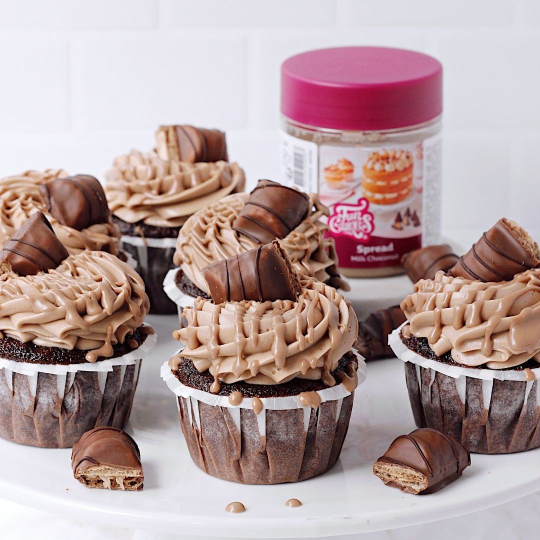 Produktpakke til Kinder Bueno cupcakes