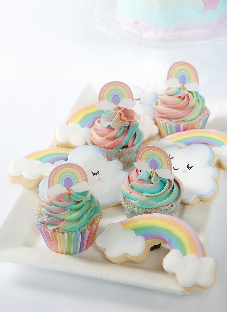 Pepperkakeform Regnbue 7cm