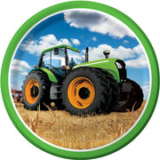 Engangsfat -Traktor- 22cm, pk/8