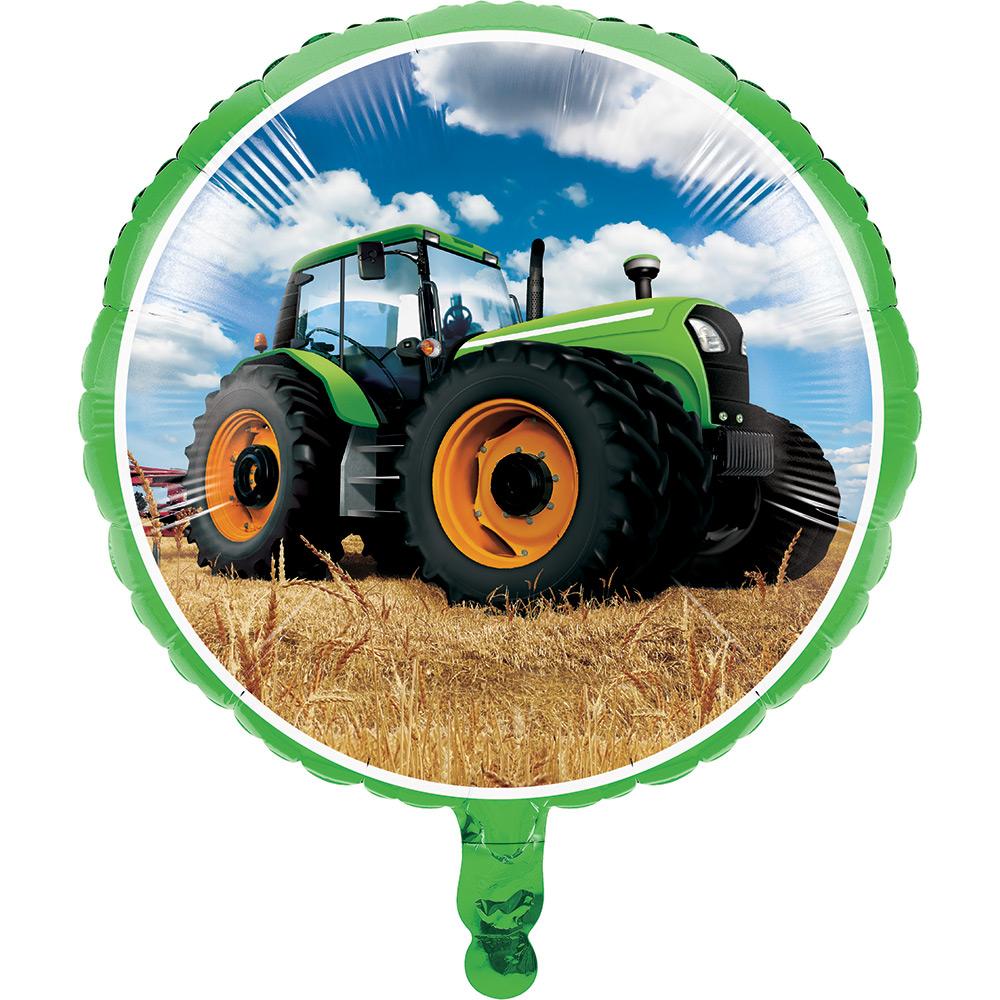 Folieballong Traktor
