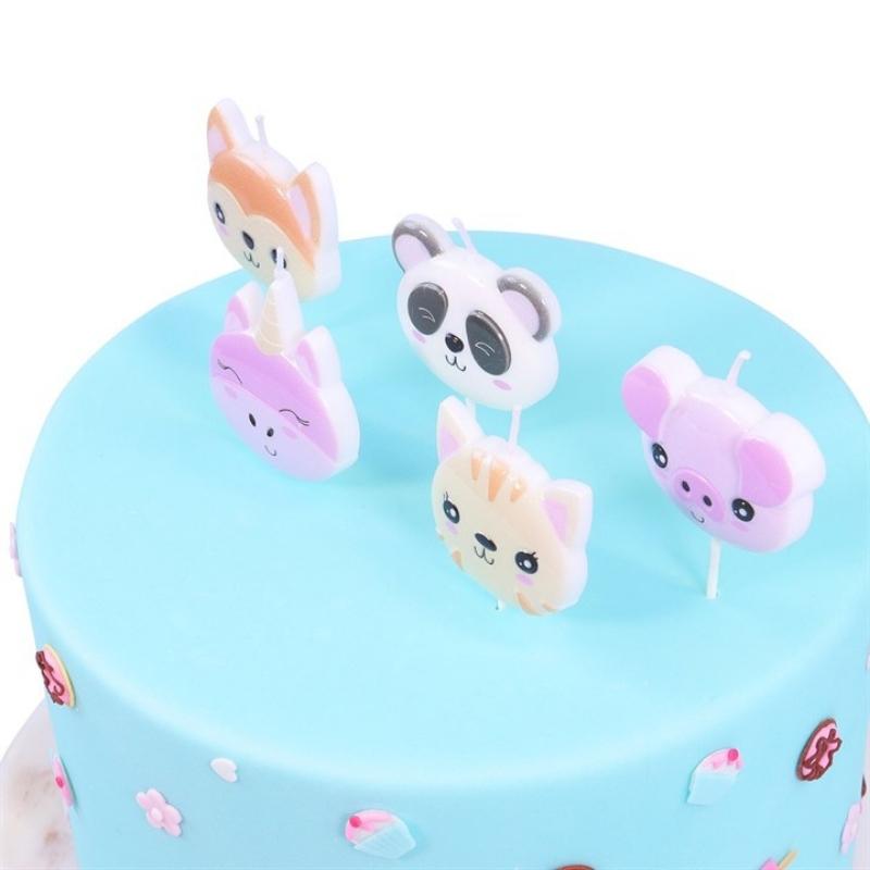 PME kakelys kawaii hund, enhjørning, panda, katt og gris
