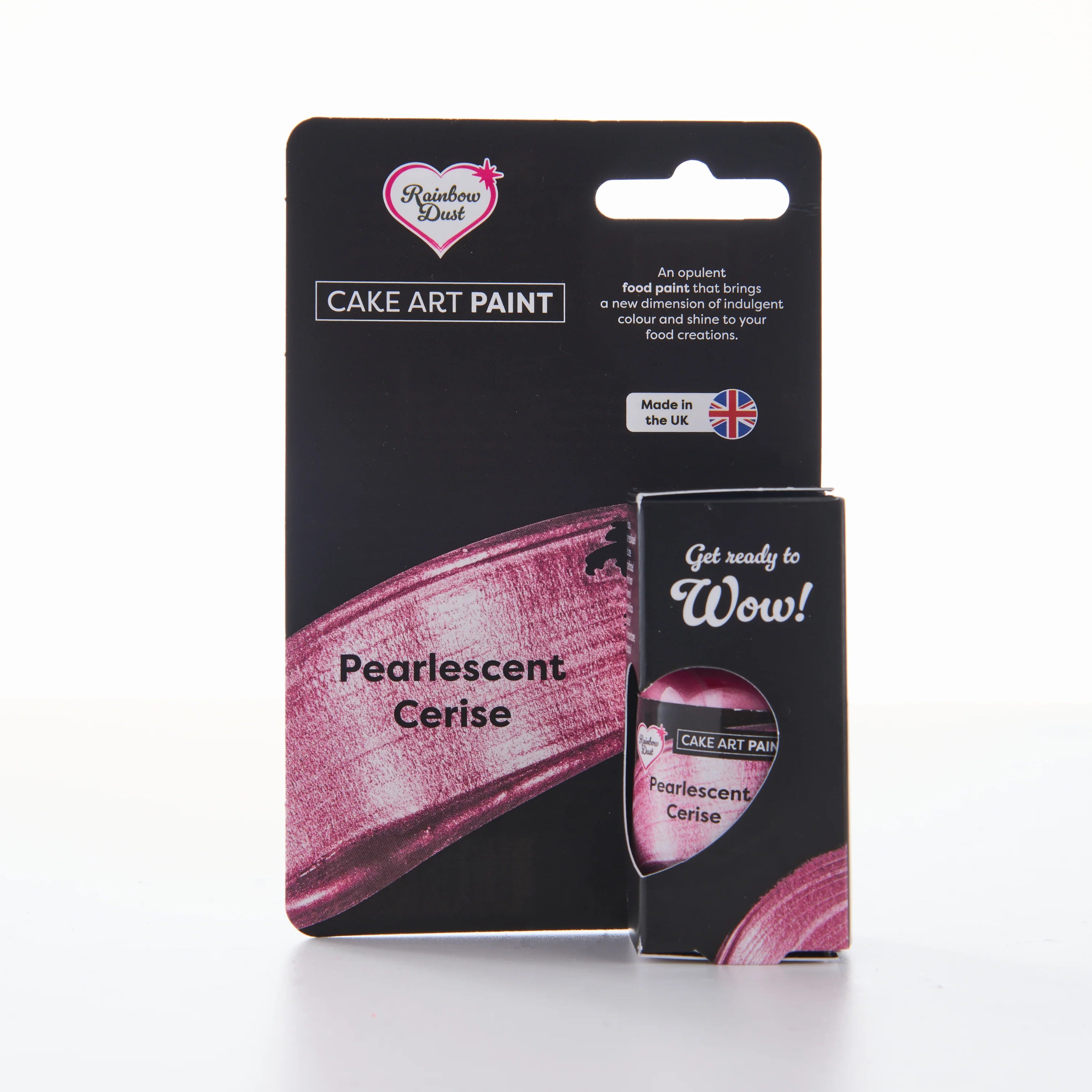 Spiselig maling -Pearlescent Cerise- 25ml