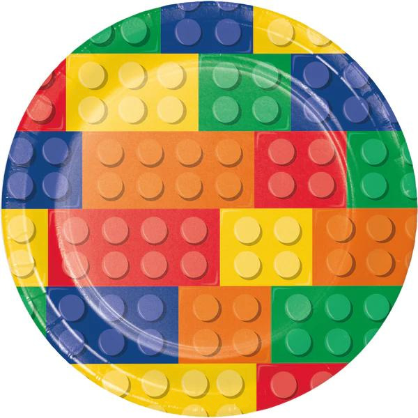 Papptallerken lego