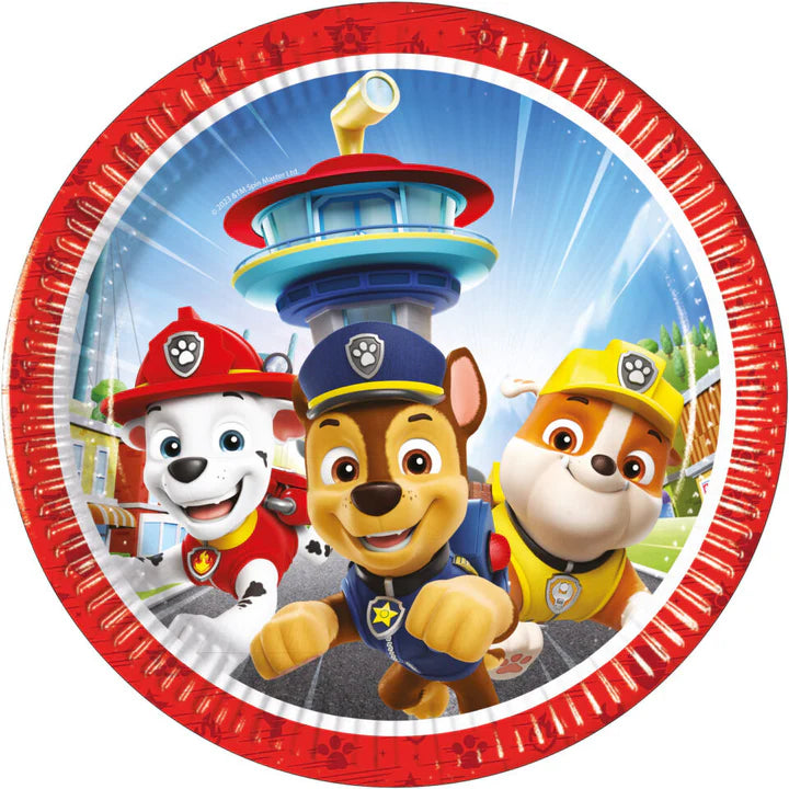 Papptallerken -Paw Patrol- 20cm, pk/8