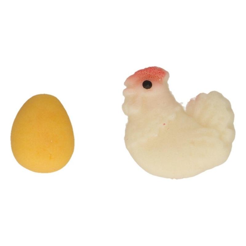 FunCakes Spiselig kakepynt -Høner og egg- pk/12