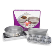 Patisse bakesett med kakeform, springform, brødform og muffinsbrett