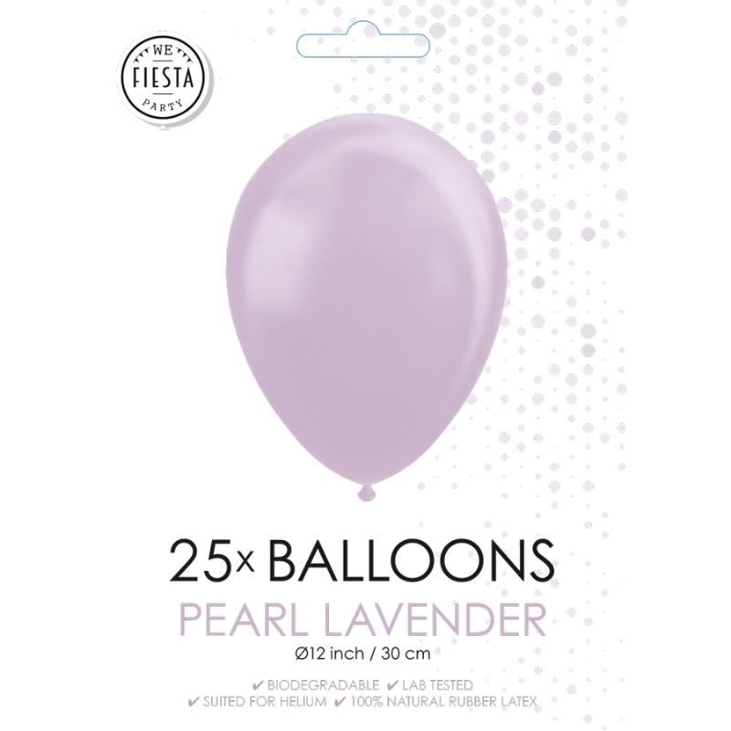 Ballonger -Perle lilla- pk/25