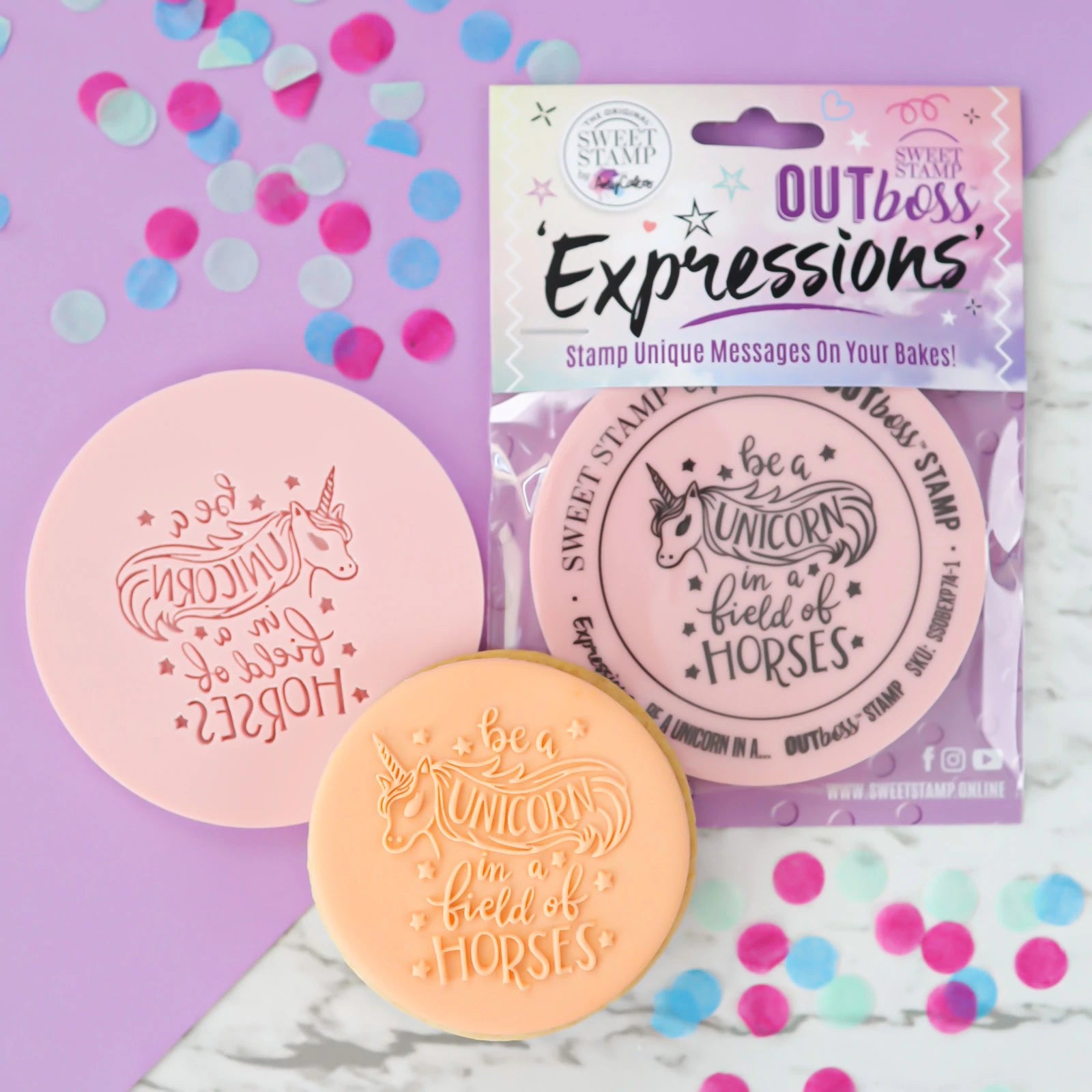 Sweet Stamp stempel enhjørning