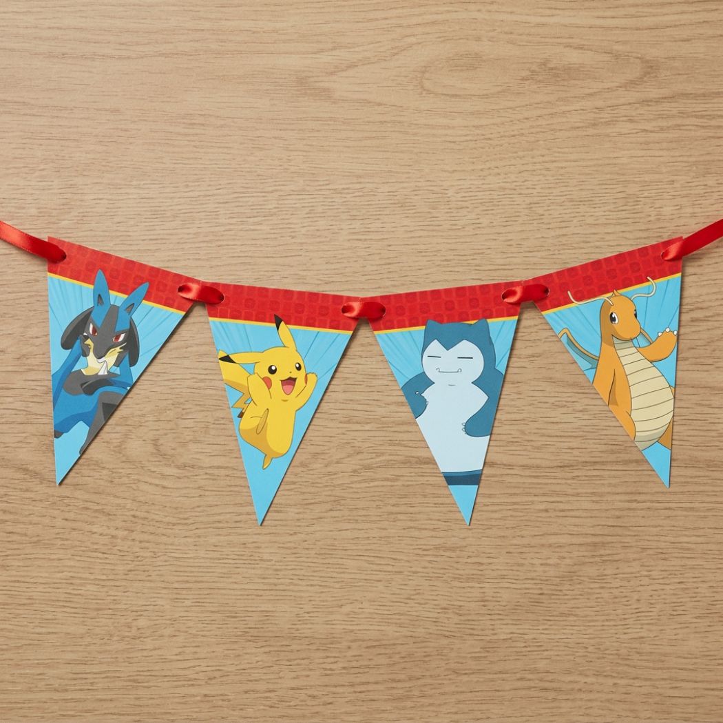 Pokemon vimpelrekke - 2,3m