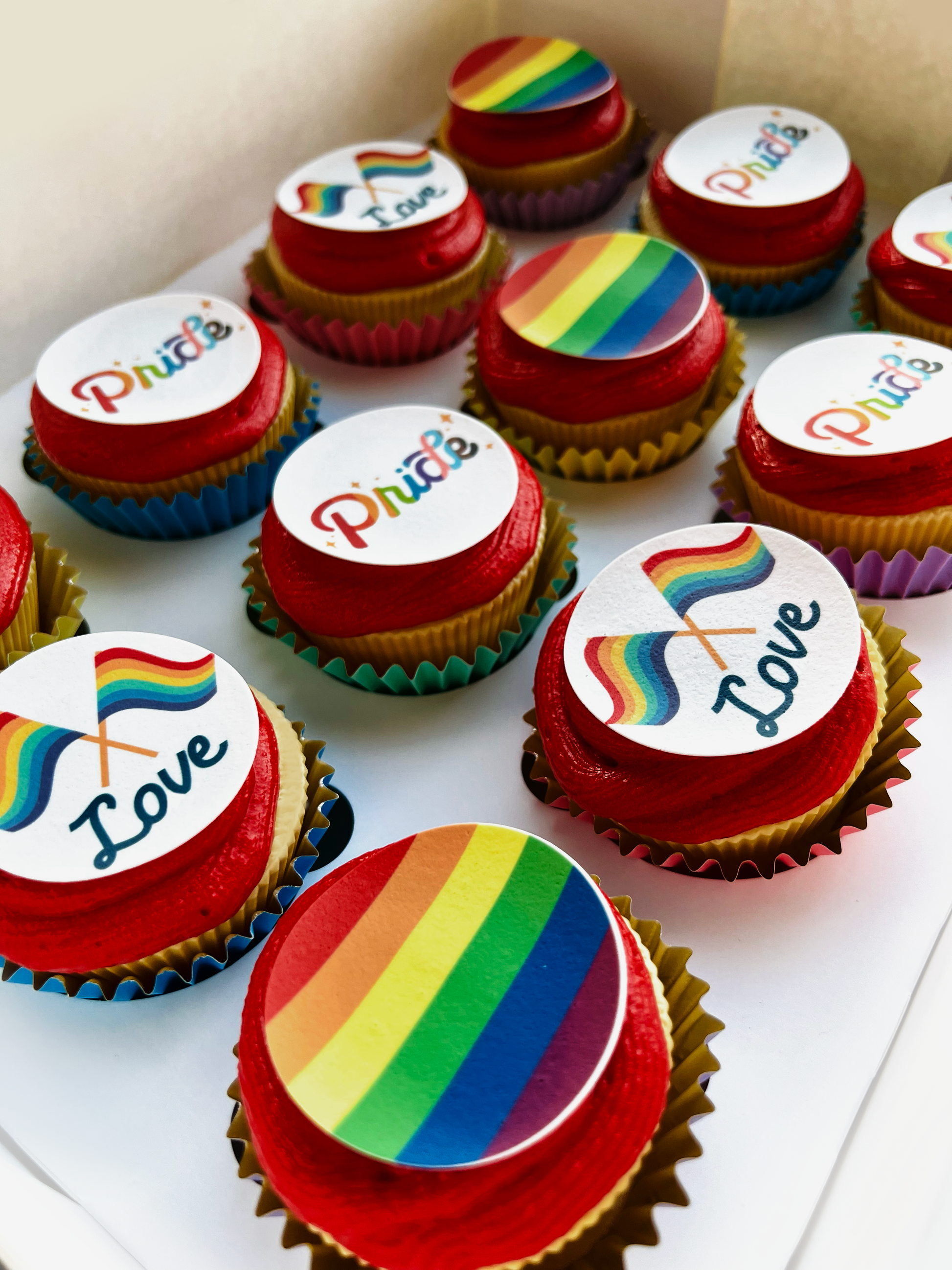 pride spiselig cupcake bilder