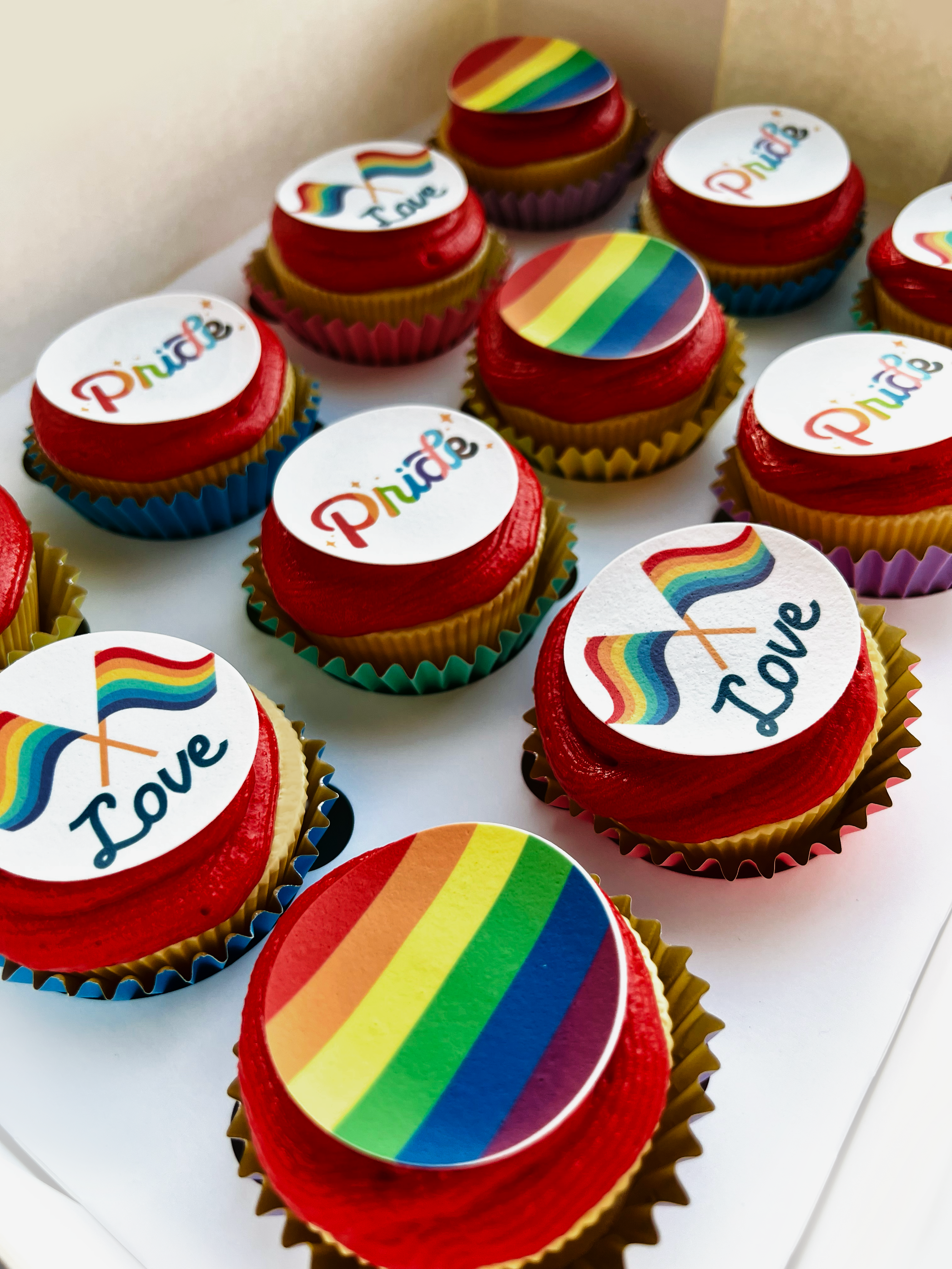 pride spiselig cupcake bilder