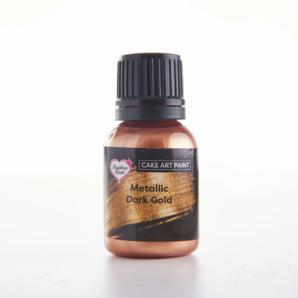 Spiselig maling -Metallic Dark Gold- 25ml