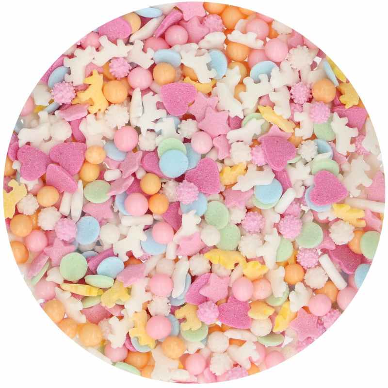 FunCakes Sprinkle Medley pastell -Enhjørning- 50g