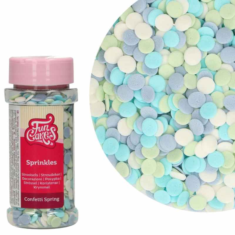 Kakestrøssel konfetti -Spring- 60g