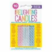 Kakelys, stripete -Relight- pk/10