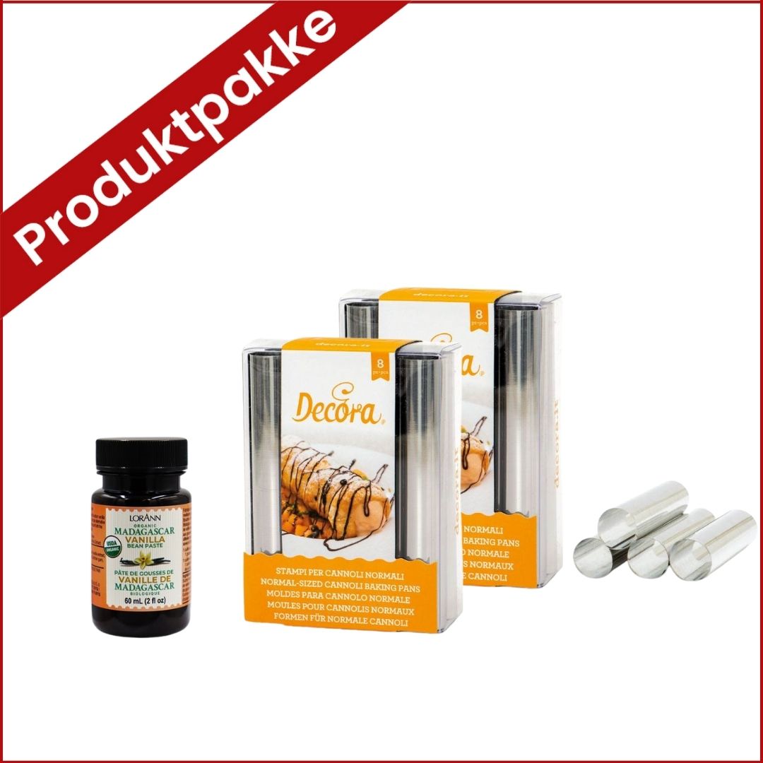 Cannoli skoleboller produktpakke