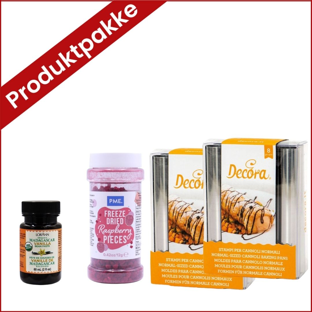 produktpakke til fastelavnscannoli