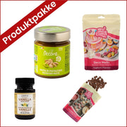 Produktpakke boller med pistasj og sjokolade