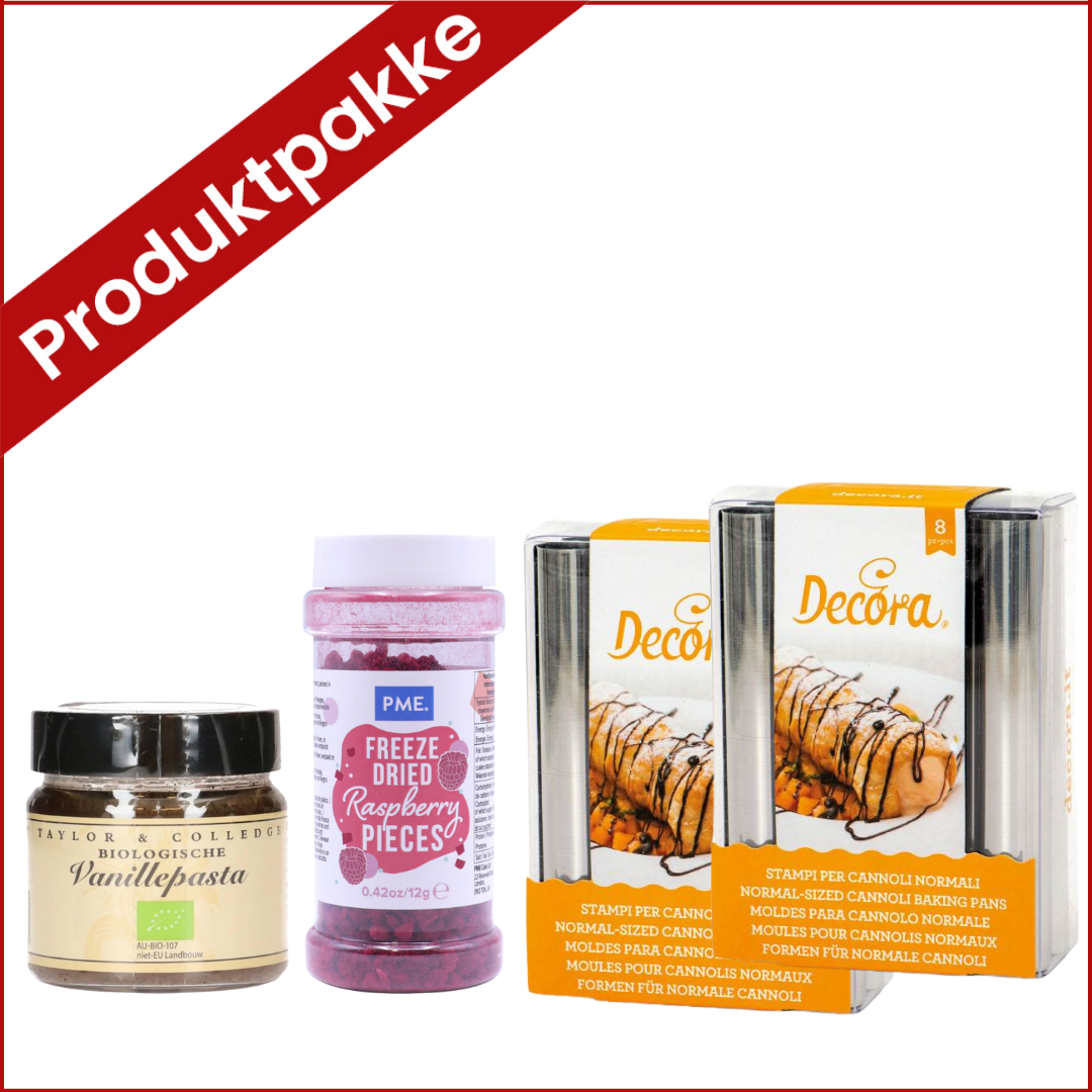 produktpakke til fastelavnscannoli