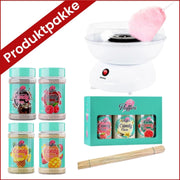 Produktpakke til å lage sukkerspinn hjemme