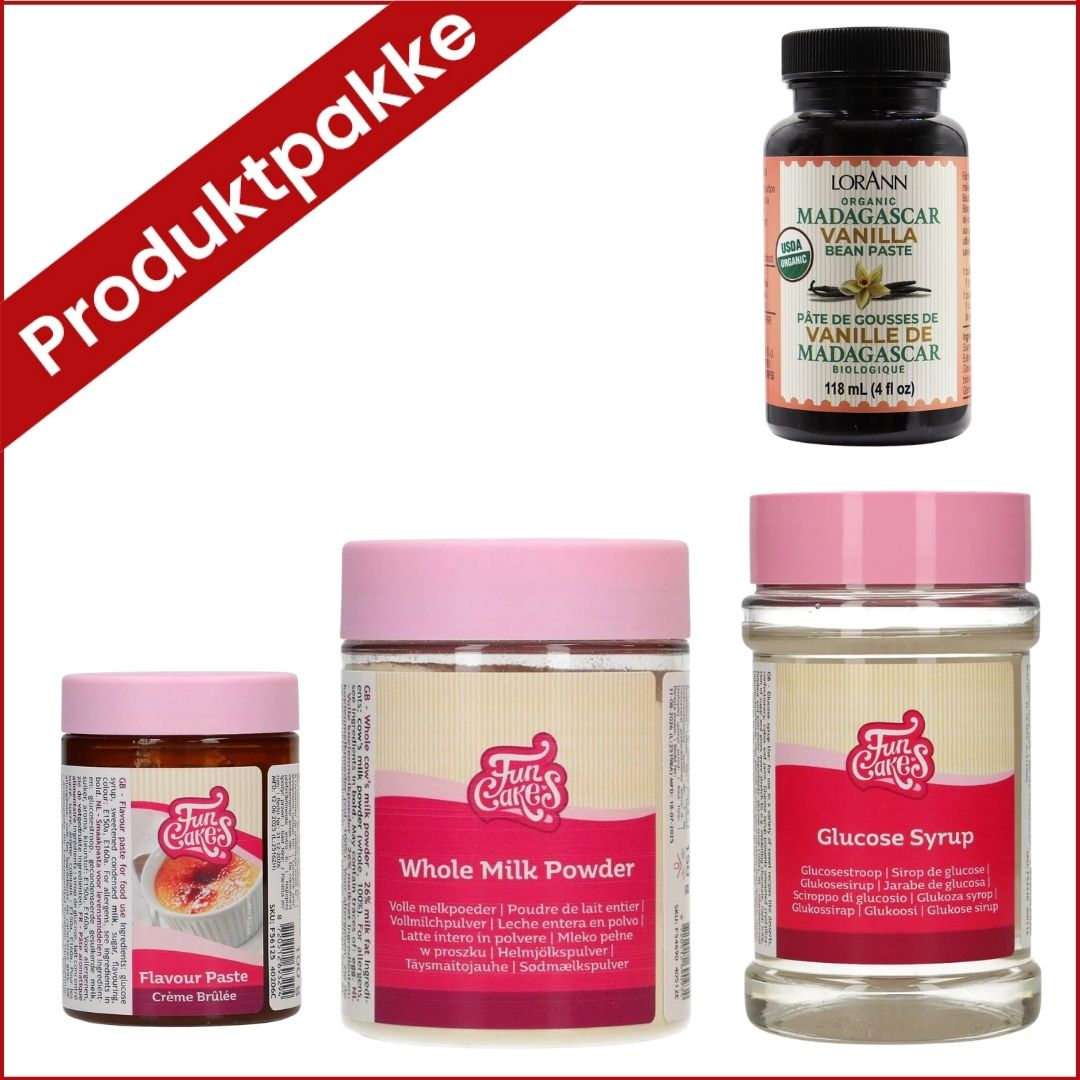Produktpakke til Crème brûlée kake