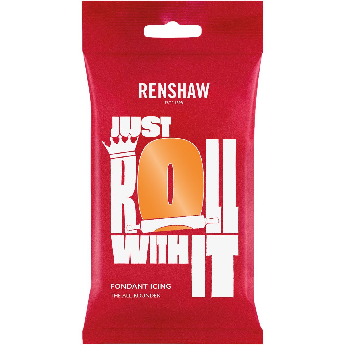 Oransje fondant fra Renshaw, 250g