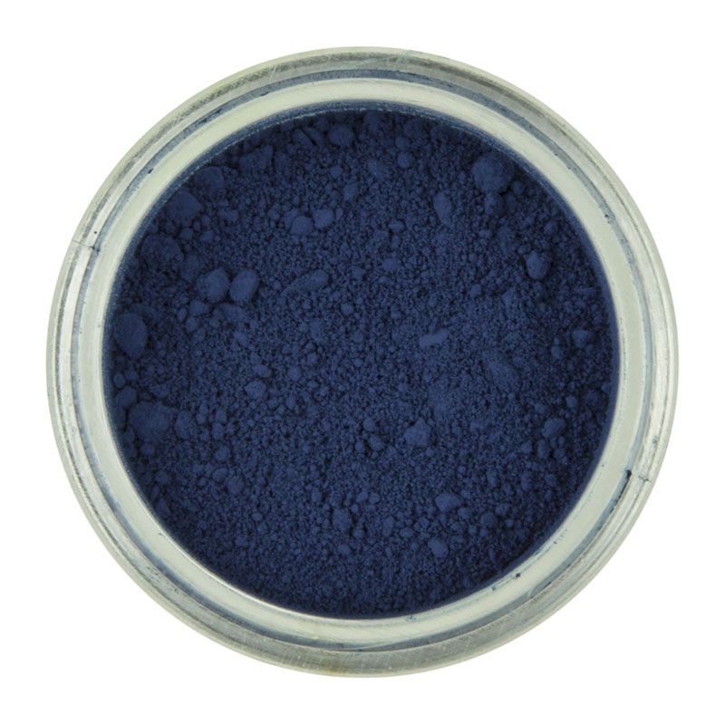 Rainbow Dust Pulverfarge mørk blå - Navy blue , 2g – view 3