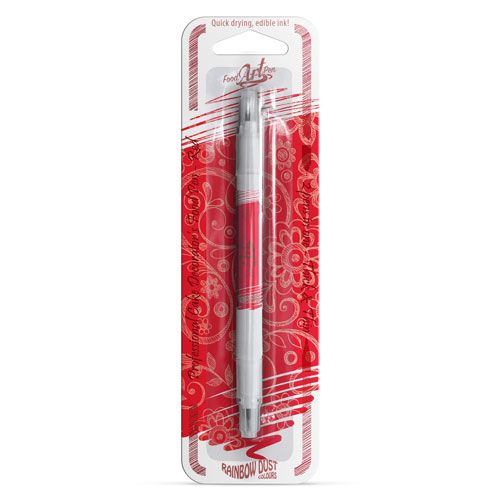 Food Art Pen spiselig tusj - Rød