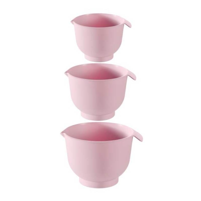 Rosa bakebollesett med lokk