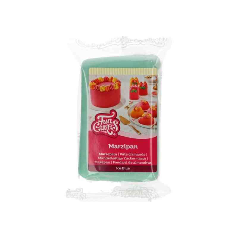 Isblå marsipan fra FunCakes, 250g