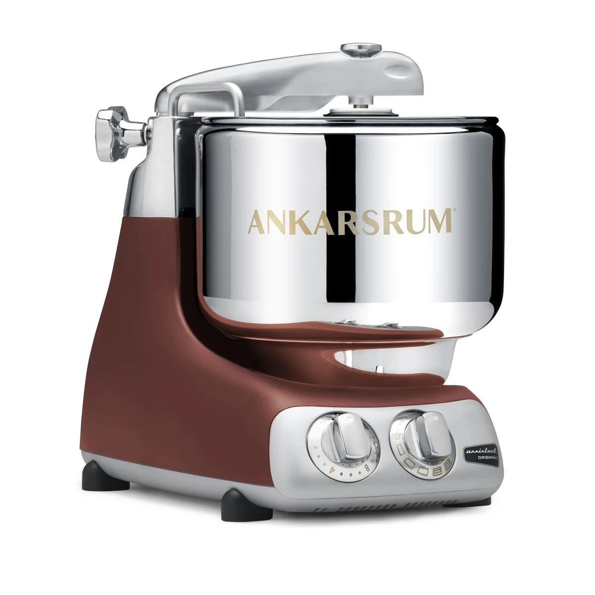 Ankarsrum assistent kjøkkenmaskin Rustic Maroon (Kastanjebrun)