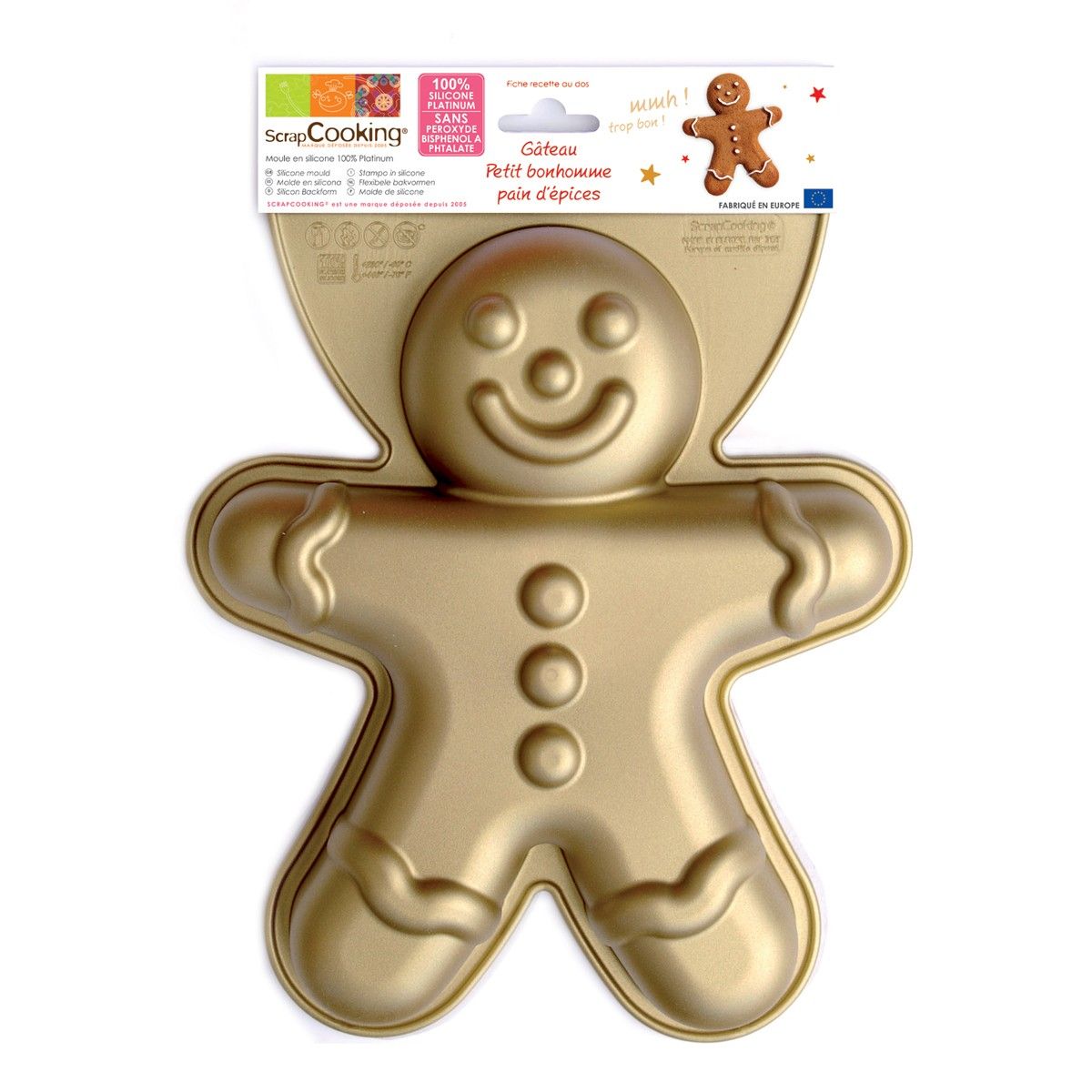 ScrapCooking Kakeform Pepperkakemann