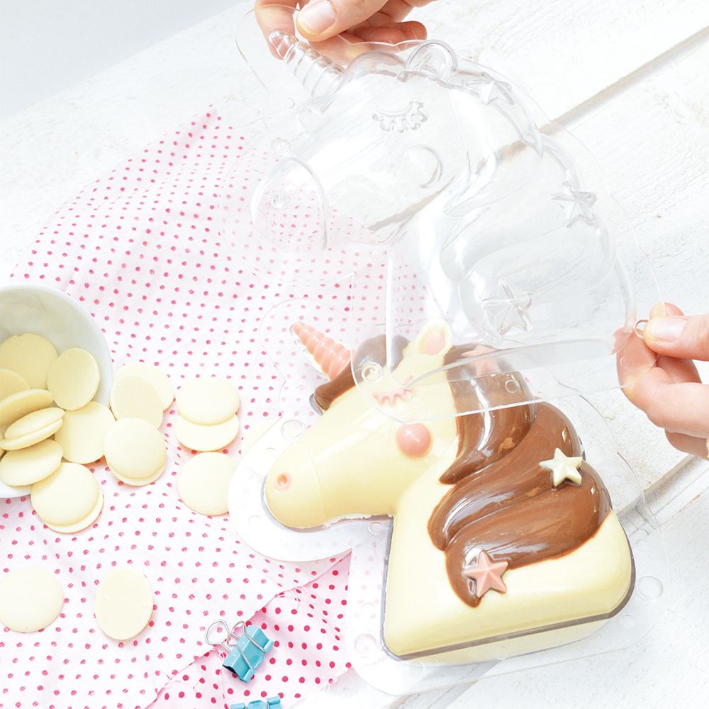 Scrapcooking Sjokoladeform -Enhjørning-