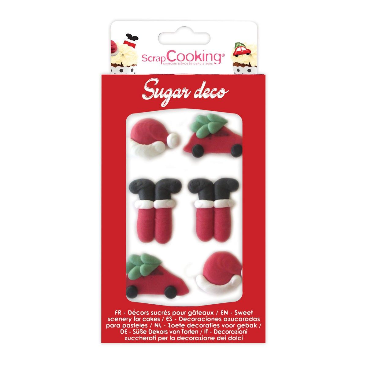 ScrapCooking Spiselige kakedekorasjoner jul