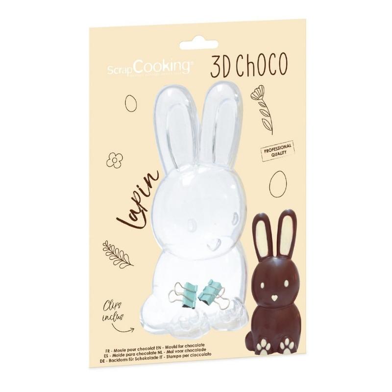 Scrapcooking Sjokoladeform kanin