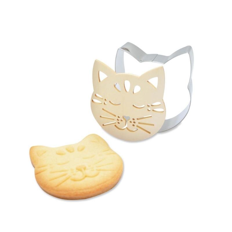 Scrapcooking utstikker og embosserpreger til katt