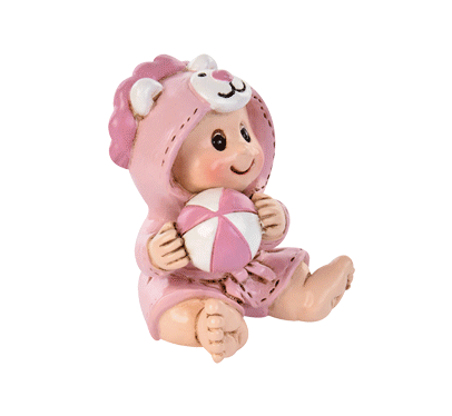 Kaketopp babyjente ball