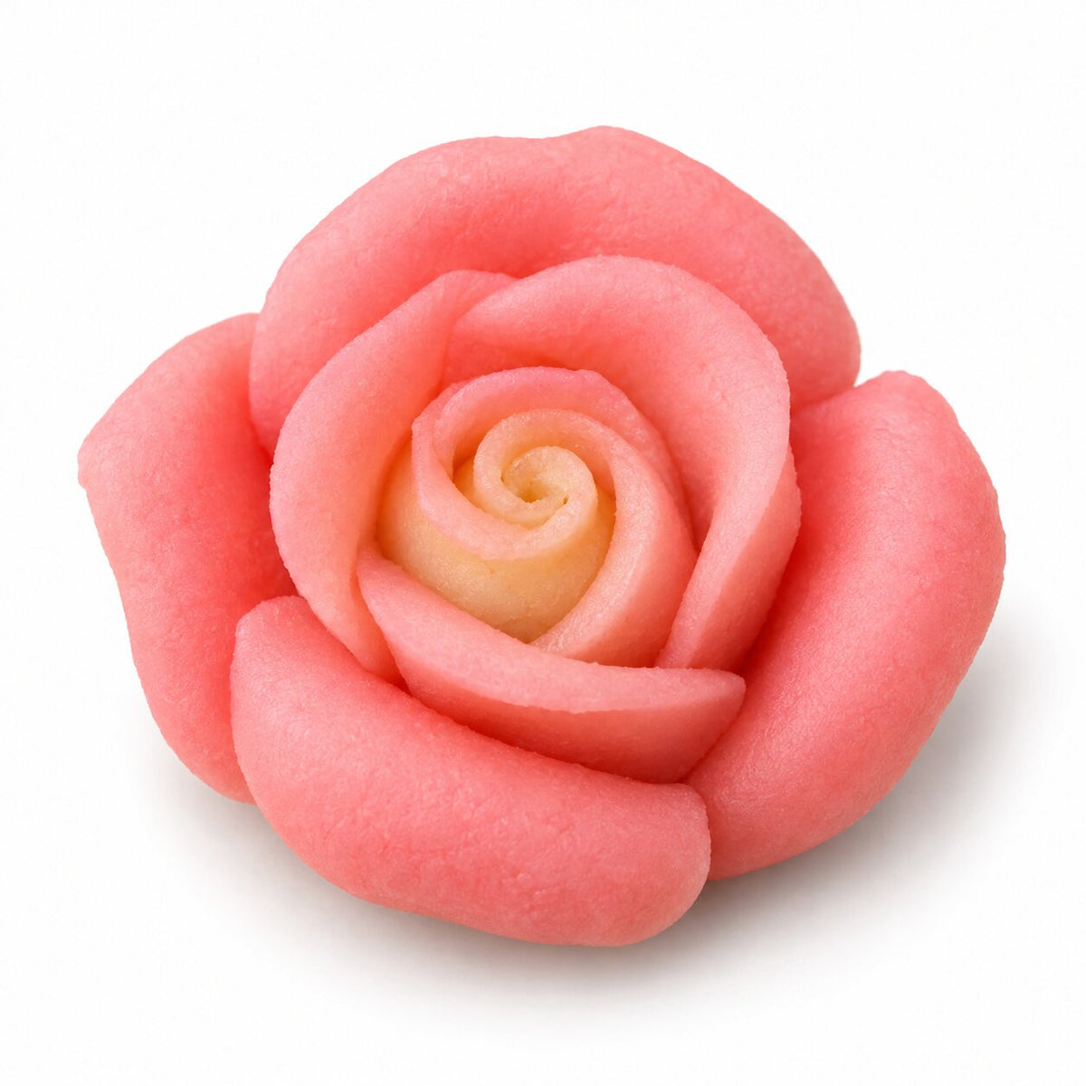 Spiselig kakepynt Rosa marsipanroser, pk/6 (B.F. 24.09.2026)