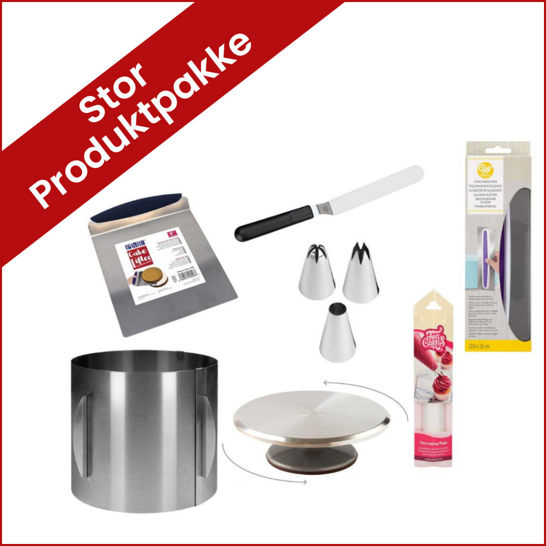 Startpakke kakedekorering