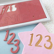 Sweet Stamp - Stilfullt sett - Tall og tegn