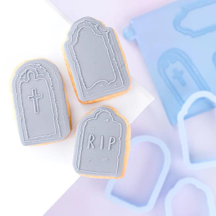 Sweet stamp outboss mini stamp and cut gravstein
