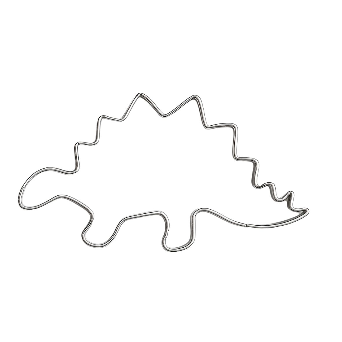 Pepperkakeform stegosaurus - 12 cm