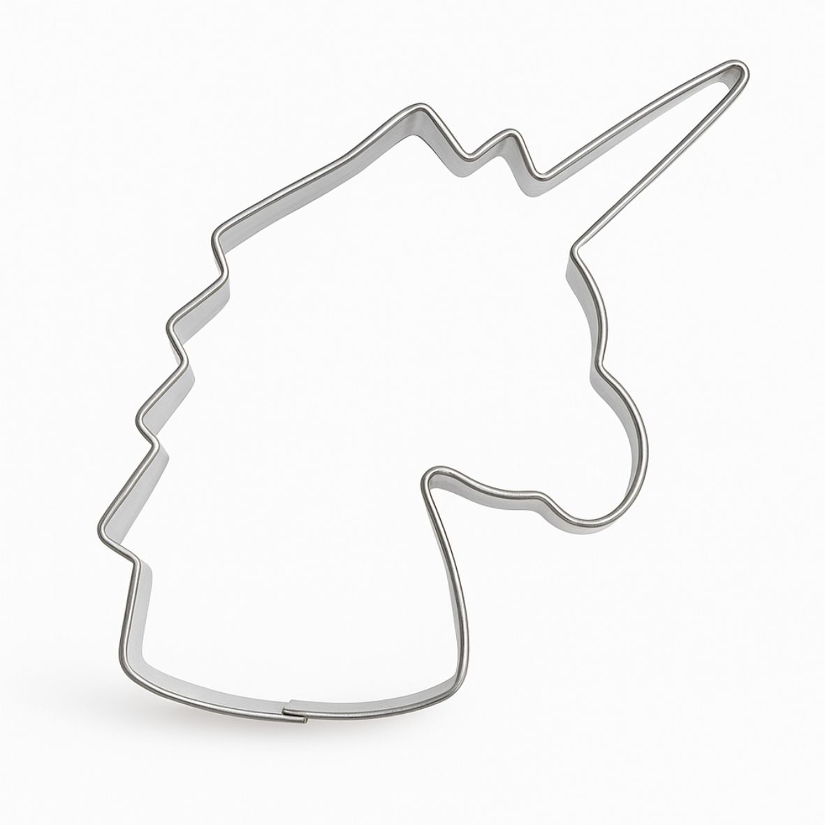 Pepperkakeform - Enhjørninghode 8,5cm